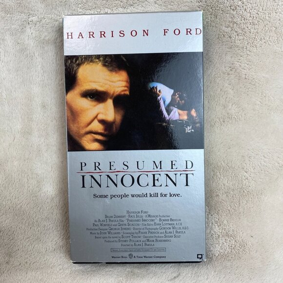 Presumed Innocent 1990 Harrison Ford Raul Julia Mystery Thriller - Picture 1 of 2